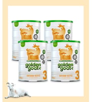 Golden Goat Keçi Devam Sütü 3 Numara 400 gr 4'lü Paket