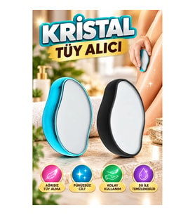 Kristal Tüy Alıcı Epilatör Ağrısız Tüy Alma Aleti