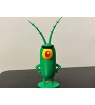 3D Baskı Plankton - Sheldon J. Plankton Biblo - Özel Tasarım Çizgi Film Karakteri