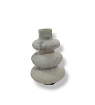 Mermer Desenli Denge Taşı Dekoratif Obje 10x6,5 cm – El Yapımı