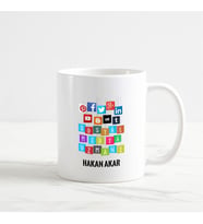 Sosyal Medya Uzmanı Kupa Bardak (1. Tasarım) (Beyaz)