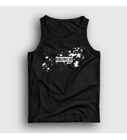 Presmono Unisex Siyah Splatter Radiohead Atlet 293937tt