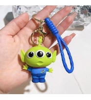 Toy Story Oyuncak Hikayesi Küçük Yeşil Adam Alien Anahtarlık Çanta Aksesuarı Süsü