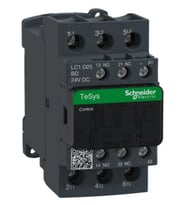 SCHNEIDER KONTAKTÖR LC1D 25 BD 11kw 25A ( bobin 24 VDC )