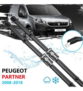 Peugeot Partner Ön Cam Muz Silecek Takımı 2008-2018