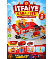 İtfaiye Garaj Seti - Otopark Seti - Araba Seti - İtfaiye İstasyonu - Araç Seti - Araba Oyunu