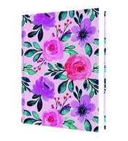 DEFFTER 64955-6 SPRING 2025 / ROSES 14X20 SERT KAPAK ÇİZGİLİ DEFTER 96 YP.