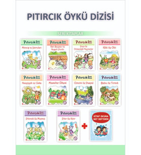 1.ve 2.Sınıflar İçin Pıtırcık Öykü Dizisi + Kitap Okuma Not Defteri (Beyaz)