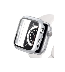 Apple Watch Ultra 49mm Camlı Kasa Ekran Koruyucu - Gümüş