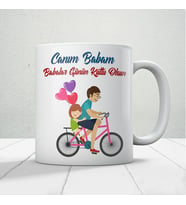 Canım Babam Baskılı Babalar Günü Kupa Bardak Kahve Kupa Bardak-27