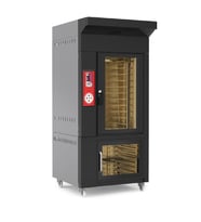 Empero EMP.EDKF-10-B Elektrikli Döner Konveksiyonlu Fırın - Siyah Paslanmaz Çelik-10 Tepsi