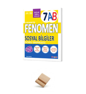 Fenomen 7. Sınıf Maarif 7AB Sosyal Bilgiler Soru Bankası + Telefon Standı