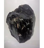 KAMVAYU TAŞLARI OBSİDYEN Taşı - Vayu Taşları- Pozitif Enerji Taşı - 690gr. - 10*7*5 cm.