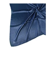 Mısırlı Eşarpları Düz Renk Kristal Eşarp (Lacivert)