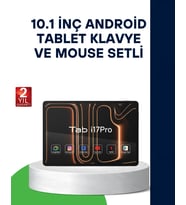 10.1 İnç Android Tablet Klye ve Mouse Setli 5G Destekli