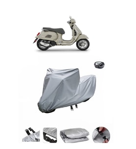 Vespa GTS 125  Su Geçirmez Motosiklet Brandası ARKA ÇANTA UYUMLU