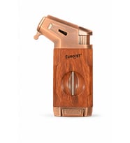Eurojet Tek Torch Pürmüz Dahili V Kesicili Bronz Puro Çakmağı TRM1023