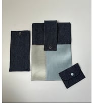Çizgiler Kitap Kılıfı/Çanta
