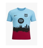 Barcelona B02851 Lamine Yamal Özel Tasarım Çocuk Forma - Mavi - ST02851-Mavi-116