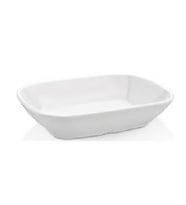 KARE KAYIK 12 Cm  TRANSPARAN PORSELEN (6 adet)
