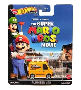 Hot Wheels Premium HKC19 The Super Mario Bros. Movie Plumber Van