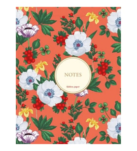 Bez Ciltli Çizgili Defter 1