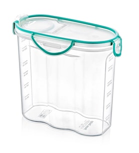 River World Kilitli Kapaklı Contalı Hava,Su Sıvı Geçirmez 1,7 Litre Erzak Saklama Kabı