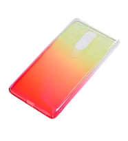 Lenovo K6 Note Kılıf Parlak Renk Geçişli Kılıf (Pembe)