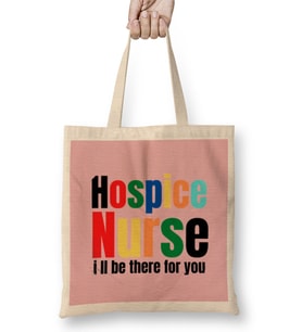 Nurse Gift İdea Funny Ssaying Quote-Nursing Medical Bez Çanta Uzun Saplı