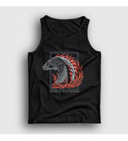 Presmono Unisex Siyah Fire Targaryen House Of The Dragon Atlet 344288tt