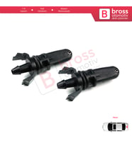 Renault Scenic MK2 3 Megane 2 Espace 5 Clio 3 Twingo 2 8200107563 için Arka Cam Su Fıskiye Memesi