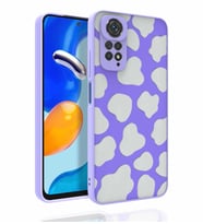 Xiaomi Redmi Note 11 Global Uyumlu Kılıf Desenli Kamera Korumalı Parlak Zore Nora Kapak