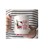 Hello Kitty Hak Edeni Hayatıma Kupa Bardak (Beyaz)