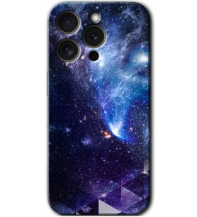İphone 15 Pro Max Kılıf HD Desen Baskılı Kılıf - Galaksi