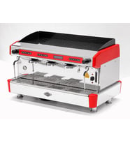 Empero EMP.CPC.3GR-D Espresso Kahve Mak. - 3 grup - tam otomatik - kırmızı