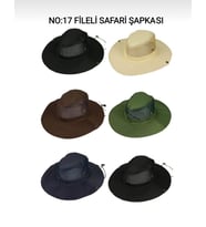 NO-17 FİLELİ SAFARİ ŞAPKA (5668)