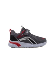 Trend Adımlar Kırmızı Cırt Cırtlı Unisex Çocuk Spor Ayakkabı