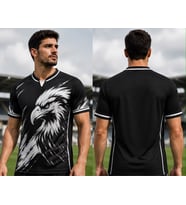 Beşiktaş Kartal TEMALI Siyah-Beyaz Yetişkin Futbol Forması Özel Tasarım
