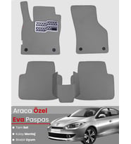 RENAULT FLUENCE (2009-2014) Uyumlu EVA Paspas Tam Set–Oto Paspas,Araca Özel
