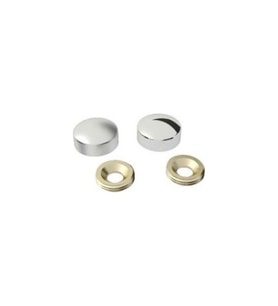 Vida Kapama Kapağı 15 mm, Krom - 10 Adet TG-V 5469