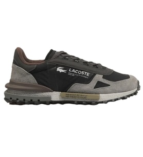 Lacoste Elite Active 225 4 SMA Leather Mens Sneaker Hakiki Deri Erkek Günlük Spor Ayakkabı Siyah