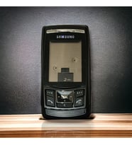 Samsung D840 Kasa Samsung Galaxy D840  Uyumlu Siyah Renk Orta Kasa Ön Arka Kapak Tuş Takımı