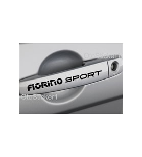 Fiat Fiorino Sport Kapı Kolu Ve Jant Sticker 8 Adet