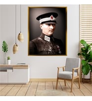 ÇERÇEVELİ ATATÜRK TABLO S191