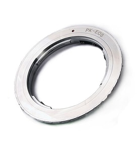 CANON EOS İÇİN PENTAX LENS ADAPTÖRÜ (Gümüş)