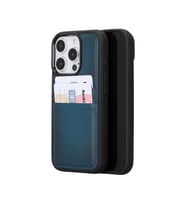 Bouletta Apple iPhone 15 Pro Uyumlu Deri Arka Kapak FXCP BRN4EF