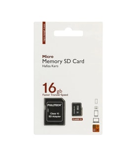 Fulltech FTMFD3 Micro SD Kart 16 GB Class 10 U1 Hafıza Kartı
