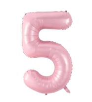 Bebek Pembe 5 Rakam Folyo Balon 76 Cm 1 Adet