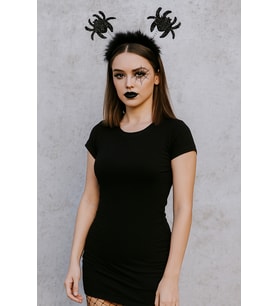 Halloween Taç Örümcek Simli 2 Li