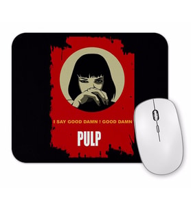 Pulp Fiction Mia Wallace Mouse Pad